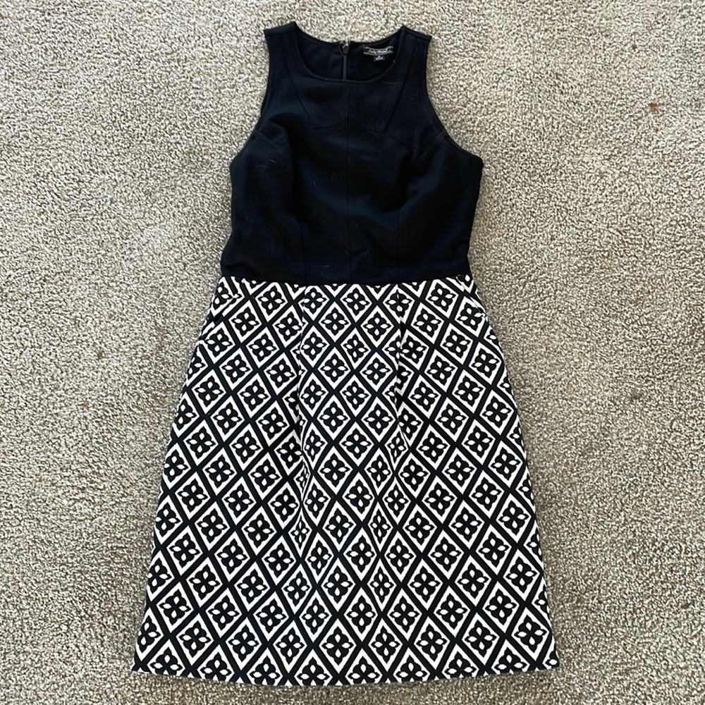 Lucky Brand Black and White Dress